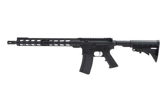 Anderson Manufacturing Utility Pro 5.56 Rifle comes equipped with an a2 flash hider.